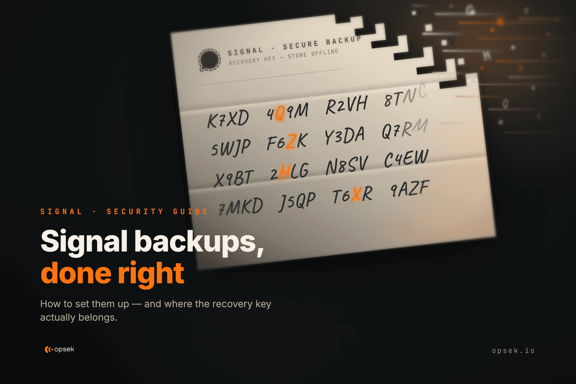 Signal used to have one hard rule: your messages lived on your device and nowhere else. Lose the phone, lose the history.
That changed. Signal Sec...